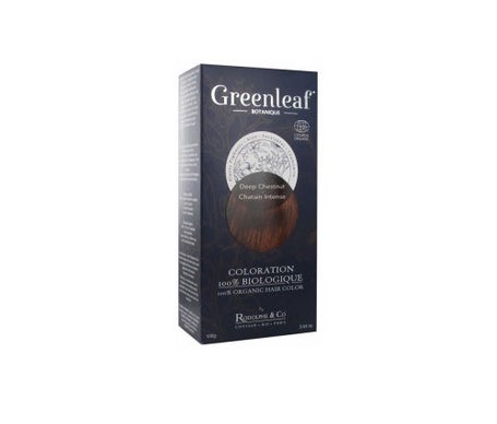Greenleaf Botanique Tinte Bio Castaño Oscuro 100g