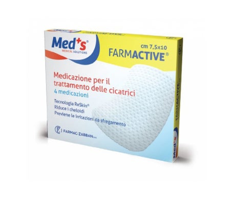 Farmac-Zabban Farmactive Parche Cicatrices 7,5x10cm 4uds