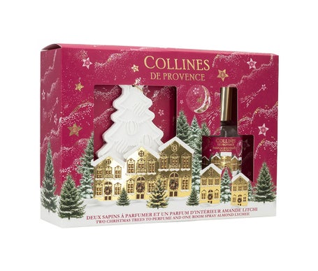 Collines de Provence Cofre 2 Abetos + Fragancia Almendra Litchi