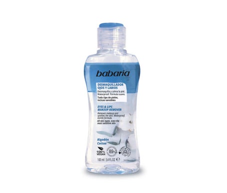 Babaria Desmaquillante de Ojos y Labios con Algodón 100ml