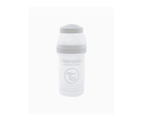 Twistshake Biberon Anticolico 180ml Blanco
