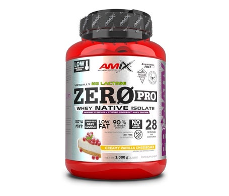 Amix ZeroPro Protein Vainilla Tarta de Queso 1kg