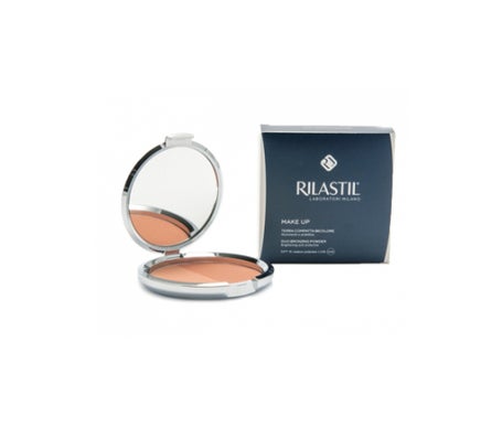 Rilastil Maquillaje Tierra Compacta Iluminador Bicolor SPF15 18g
