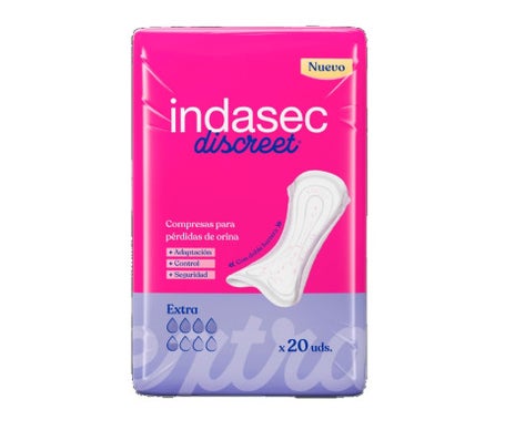 Indasec Discreet Pack Indabox Extra 20uds