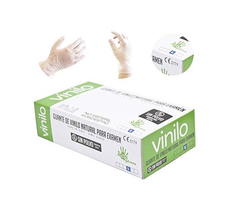 Tessiline Guantes de Vinilo Talla L 100uds