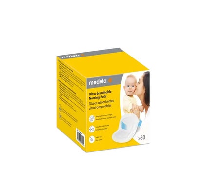 Medela Discos Absorventes Ultra-Transpirables 60uds