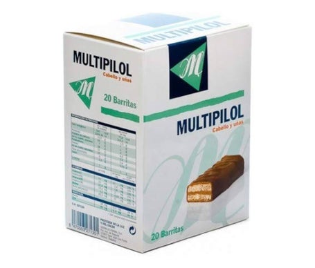 Multipilol Cabello Y UÑas20 Barritas