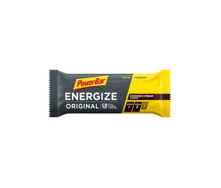 PowerBar Energize Barre Saveur Cookies & Crème 55g