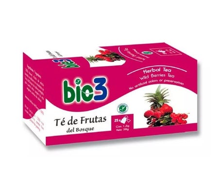 Bie3 té frutas del bosque 25 sobres