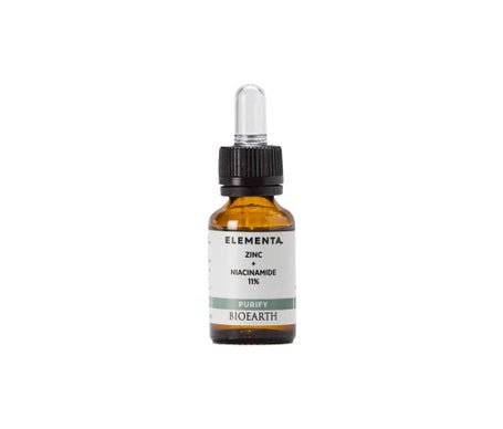 Bioearth Elemental Zinc + Niacinamida 11% 15ml