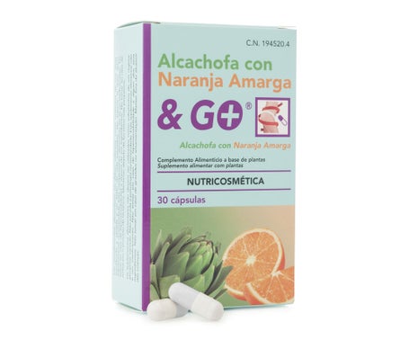 & Go Alcachofa con Naranja Amarga 30comp