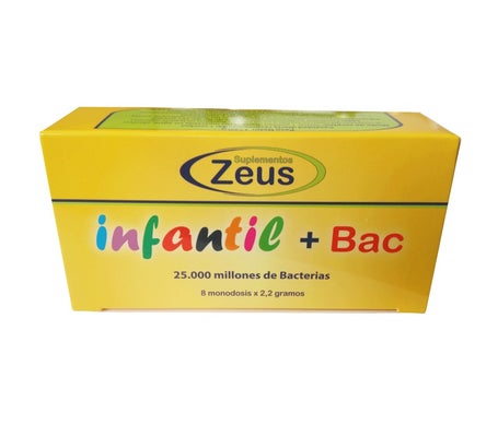 Zeus Infantil+Bac 8 Sticks monodosis