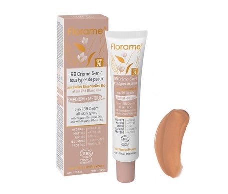 Florame BB Crema 5 en 1 Tinte Medio spf20 40ml