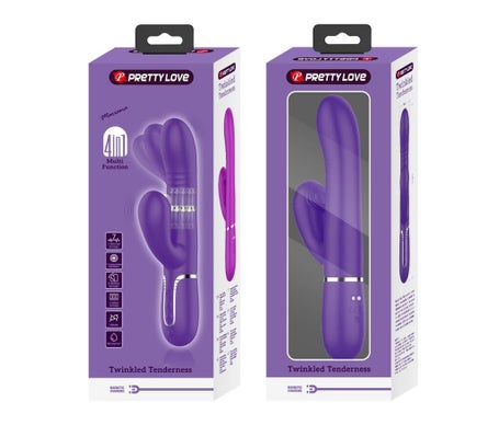 Pretty Love Vibrador Punto G Multifunción Morado 1ud