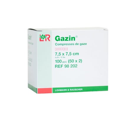 Lohmann & Rauscher Compresa Gasa Estéril 7,5x7,5cm 2x50 Sobres