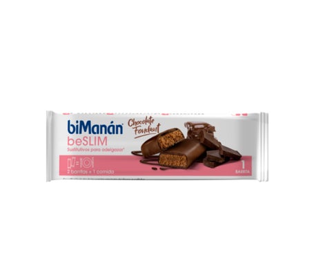 biManán® Sustitutive sabor chocolate fondant 1 barrita