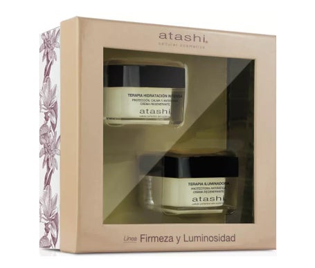 Atashi Cofre Terapia Iluminadora 50ml + Hidratación Intensa 50ml
