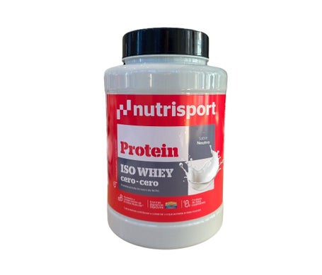 Nutrisport Premium Iso Whey Cero Cero Sabor Neutro 900g