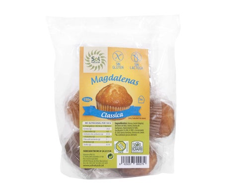 Sol Natural Magdalenas Clásicas 5x190g