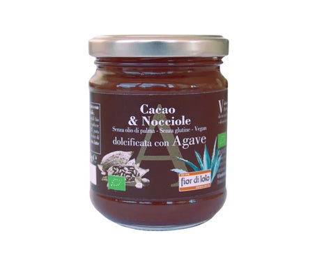 Fior di Loto Cacao & Avellanas con Agave Bio Sin Gluten 200g | Natural Doctor