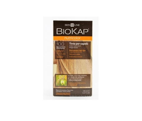 Biokap Tinte 10.0 Rubio Extra Claro 140ml Bioka