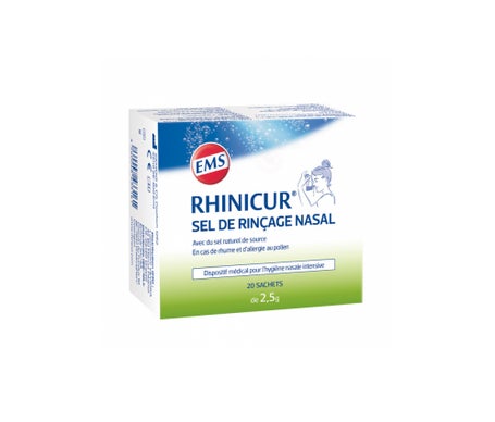 Bolsa de sal para enjuague nasal Rhinicur 20