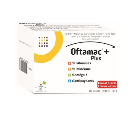 Oftamac Plus 180caps | Natural Doctor