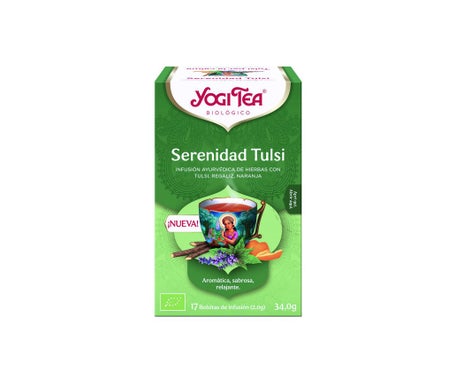 Yogi Tea Serenidad Tulsi Bio 17 Sobres
