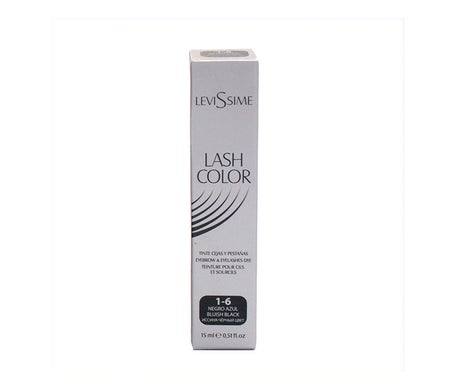 Levissime Lash Color Cejas y Pestañas 1-6 Negro Azul 15ml