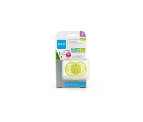 MAM Perfect Dento-flex chupete silicona +6 meses 1ud