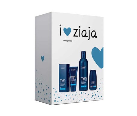 Ziaja Men Set Gel Baño+ Crema Facial+ Deseodorante