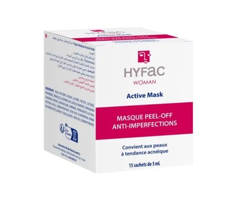 Hyfac Woman Active Mascarilla Peel-Off Anti-Imperfeccion 15x5ml