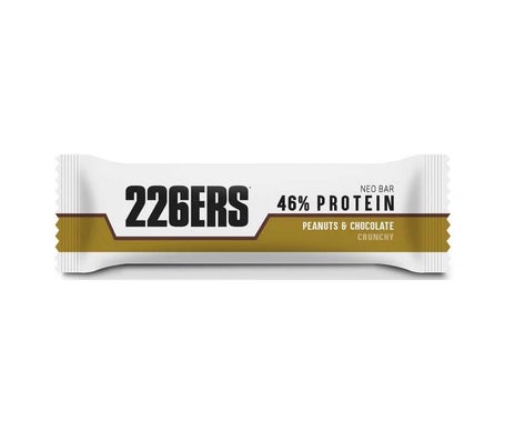 226Ers Neo Bar 46% Protein Peanuts & Chocolate Crunchy 22g | Natural Doctor