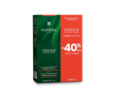 René Furterer Tonucia Natural Filler Champú Repulpante 2x200ml
