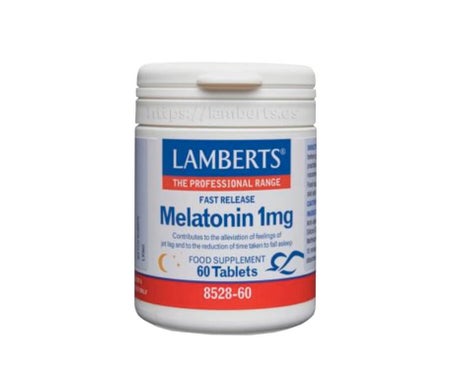 Lamberts Melatonina 1mg 60comp