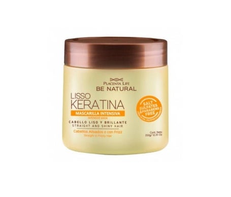 Be Natural Mascarilla Lisso Keratina 350ml