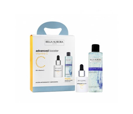 Bella Aurora Pack Advanced Booster Vitamina C 30ml + Solución Micelar 200ml