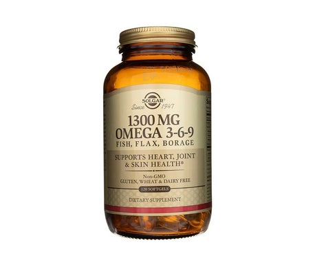 Solgar Omega 3-6-9 Pescado Lino y Borraja 120 perlas