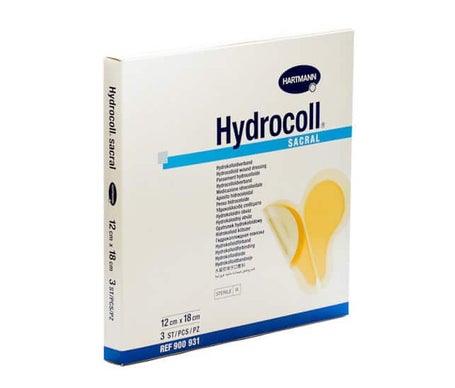 Hydrocoll Sacral Apósito 12x18cm 3uds