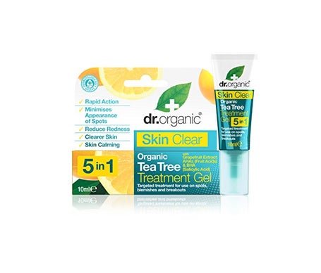 Dr. Organic Gel Tratamiento Anti Manchas e Imperfecciones SkinClear 5 en 1 10ml