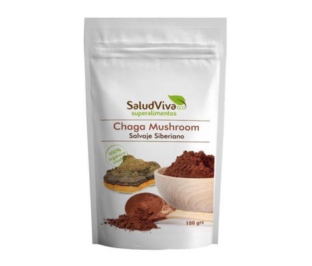 Salud Viva Chaga Mushroom Salvaje Siberiano 100g | Natural Doctor