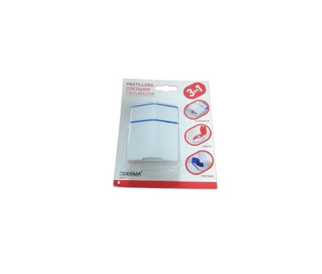 Dderma Pastillero Cortador y Triturador 3en1 1ud