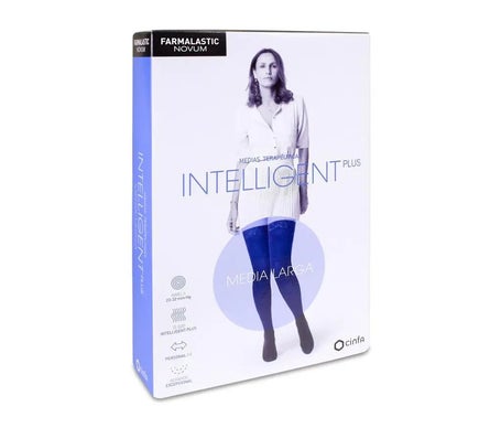 Farmalastic Novum Media Larga Intelligent Plus Compresion Normal Canela T-4