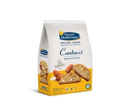 Piaceri Mediterranei Cantucci Sin Gluten 200 g | Natural Doctor