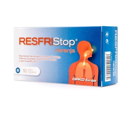 Pharmadiet Resfristop Naranja 10 Sobres