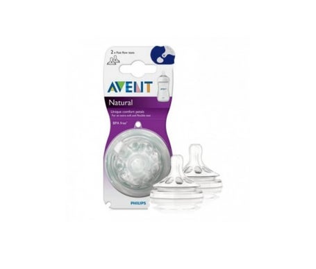 Avent Tetinas Clásicas + Flujo Lento 2 uds