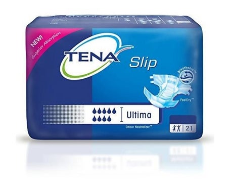 Tena Slip Ultra Pañal Talla M 21uds