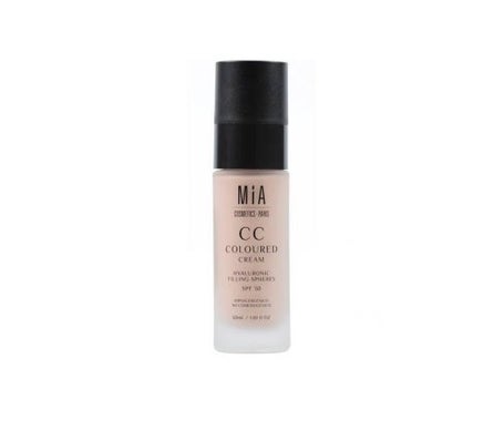 Mia Cc Coloured Cream Color Medio Hyaluronic Filling Spheres Spf