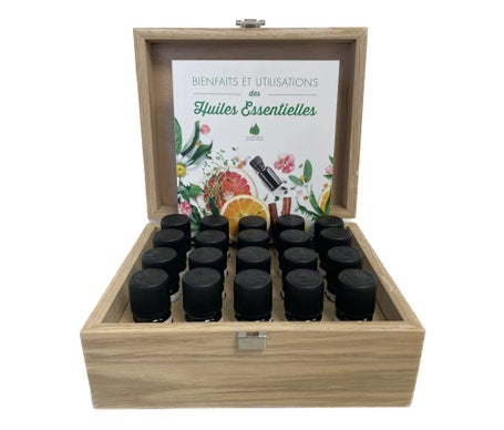 Voshuiles Beneficios Cofre Aceites Esenciales Bio 20x10 ml