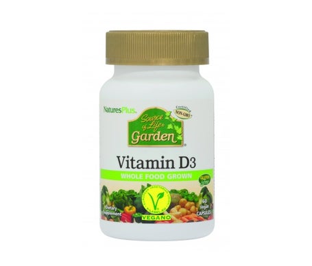 'Nature''s Plus Garden Vitamina D3 60caps'
